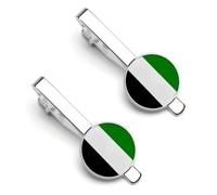 The United Arab Emirates National Flag Tie Clips for Men Bar Edges Tie Tack Necktie Bar Necktie Wedding Business Clips Gifts