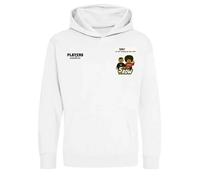 The United Strand Logo Kids Hoodie - White / 3-4 years