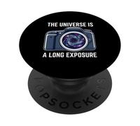 The Universe Is A Long Exposure Space Photographer PopSockets Adhesive PopGrip