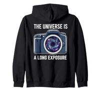The Universe Is A Long Exposure Space Photographer Zip Hoodie
