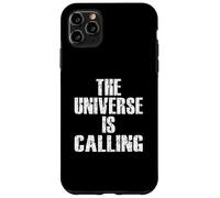 THE UNIVERSE IS CALLING space exploration race to planets Case for iPhone 11 Pro Max