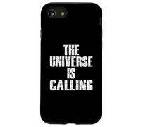 THE UNIVERSE IS CALLING space exploration race to planets Case for iPhone SE (2020) / 7/8
