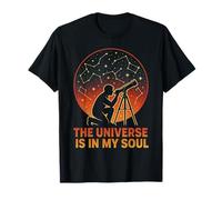 The Universe is in My Soul Astronomy T-Shirt