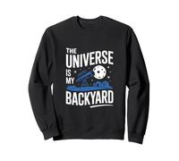 The Universe Is My Backyard Astronomy Stargazing Sweatshirt