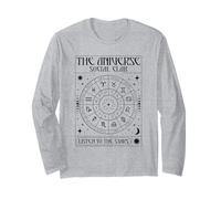 The Universe Social Club Listen to The Stars (Zodiac Signs) Long Sleeve T-Shirt