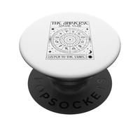 The Universe Social Club Listen To The Stars (Zodiac Signs) PopSockets Adhesive PopGrip