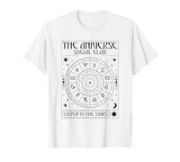 The Universe Social Club Listen to The Stars (Zodiac Signs) T-Shirt