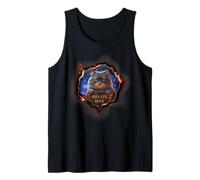 The Universe Within Me | The Cat Who Guards My Private Zone Tank Top