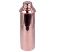 THE Unltd India Copper Water Bottle - Handmade 100% Pure Copper Vessel with Leak-Proof Lid | Keeps Water Fresh & Cool | Ideal for Gym, Travel, and Office Use | 800 ml