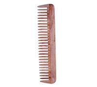 THE Unltd India finest Neem wood Handmade Comb For Detangling Long, Thick and Wavy Hair, Wide Tooth Structure for Gentle Grooming Anti Static (Wide Teeth)