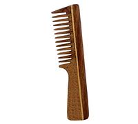 THE Unltd India Sheesham Wood Comb | Handmade Comb for Hair Care | Hair Comb for Detangling | Anti-Static | Fine Tooth Brush Best for Beard and Moustache