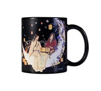THE UNTAMED Heaven Officials Blessing Ceramic Cup, Color Changing Water Cup, Tian Guan Ci Fu 300ml Mug (Gong Shang Guang Jing)