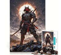 The Unwavering Samurai 1000 Piece Jigsaw Puzzle for Teenagers Smart Game Relaxed Mind Pattern Assembly Santa Wish List (50x75cm)