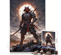 The Unwavering Samurai 1000 Piece Jigsaw Puzzle for Teenagers Smart Game Relaxed Mind Pattern Assembly Santa Wish List (50x75cm)