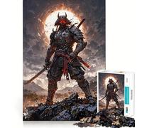 The Unwavering Samurai for Adults 1000 Piece Jigsaw Puzzle Pure Logic Toy Peaceful Time Sharp Cut Heartfelt Gift (38x26cm)
