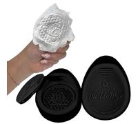 The UnWipe -- Deep cleaning, portable and safe for septic tanks instead of disposable or baby wipes, LE black