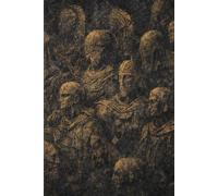 The Unwritten Field - The Forgotten Assembly Edition: 6" x 9" Lined Notebook | Ancient Figures Cover | Minimal Writing Interior