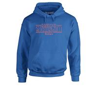 The Upside Down, Adult's Hoodie - Royal Blue L