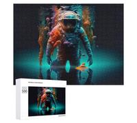 The Upside Down Astronaut: Gift for Winter Evenings, 500 PCS Displayable Picture Puzzle - for A Rewarding Weekend Challenge