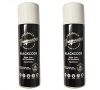 The Urban Company Air Freshener Blast Can 2 x Black Code Designer Fragrances Spray 300ml Car Home