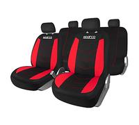 The Urban Company Car Seat Cover Set Compatible/Replacement For Dacia Duster, 9 Piece Set Sparco Washable Easy Fit