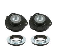 The Urban Company Front Suspension Strut Top Mounts & Bearings Compatible/Replacement For VW Jetta 1K 2005-2011