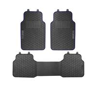 The Urban Company Rubber Car Mats Compatible/Replacement For Saab 9-7X Sparco Heavy Duty Set of 4