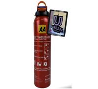 The Urban Company Small 600g BC Dry Powder Aerosol Fire Extinguisher - Multi Purpose Extinguisher Great for Home & Vehicle Use - (600g Fire Extinguisher) inc FREE air freshener