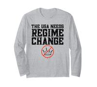 The USA Needs Regime Change Pro Democracy Long Sleeve T-Shirt