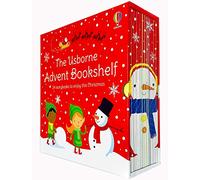 The Usborne Advent Bookshelf 24 Storybooks Christmas Collection Box Set