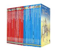 The Usborne Reading 40 Books Collection Set (Romeo And Juliet, Hamlet, Macbeth, The Snow Queen, Stories Of Haunted Houses, The Dinosaurs Next Door, The Monster Gang, Stories Of Wizards & More)