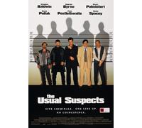 The Usual Suspects Movie Poster Classic Film Retro Wall Art Home Decor Print A4