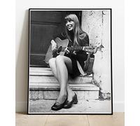 The Utterly Awesome Joni Mitchell : Folk Legend - A Huge Classic Photo Poster : 30"x24"