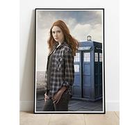 The Utterly Awesome Ms. Karen Gillan Dr Who Amy Pond TARDIS : Huge 36"x24" Poster Print Similar (Slightly Larger) to A1 Size : Retro Reproduction BRING YOUR WALLS TO LIFE ! #2
