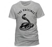 The Vaccines Snake Mens Grey T Shirt The Vaccines T Shirt Tee