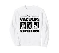 The Vacuum Whisperer Vaccum Cleaning Housekeeper Sweatshirt