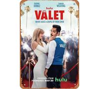 The Valet 2022 Funny Metal Tin Sign Retro Wall Decor For Home/Street/Gate/Bars/Restaurants/Cafes/Store Pubs Sign Gift 12 X 8 Inch Metal Sign