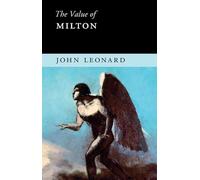 The Value of Milton – Cambridge University Press