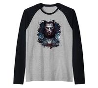 The Vampire a Legend of the Moonlight Raglan Baseball Tee