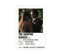 The Vampire Diaries 2009 TV Series Cover Dormitory Bedroom Wall Art Deco Poster Canvas Poster Wall Art Decor Print Picture Paintings for Living Room Bedroom Decoration Unframe-style 08x12inch(20x30cm)