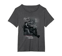 The Vampire Diaries Be Yourself T-Shirt, Women's Plus, Dark Heather Grey, 4X