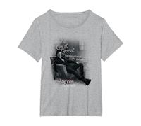 The Vampire Diaries Be Yourself T-Shirt, Women's Plus, Heather Grey, 4X