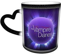The Vampire Diaries Coffee Cup Magic Sensitive Heat Mug Color Changing Mug in The Sky Cool Coffee Mug Milk Tea Cup Personalized Gifts for Family Lovers Friends