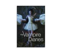 The Vampire Diaries Creative Waterproof Decorative Paintings Free of Framing Directly Pasted with Moisture-proof And Anti Fouling Materials Living Room Bedroom Hanging Paintings Artistic Sense Home Gi