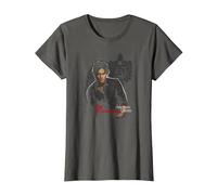 The Vampire Diaries Damon T-Shirt, Women, Asphalt Grey, X-Small