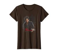 The Vampire Diaries Damon T-Shirt, Women, Brown, X-Small