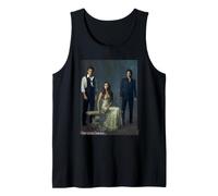 The Vampire Diaries Foggy Graveyard Trio Poster Tank Top
