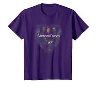 The Vampire Diaries Hearts Desire T-Shirt, Youth, Purple, 4T