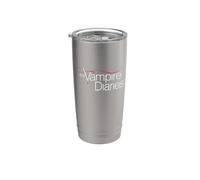 The Vampire Diaries Logo Stainless Steel Insulated Tumbler