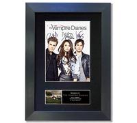 THE VAMPIRE DIARIES Mounted Signed Photo Reproduction Autograph Quality Print A4#348
